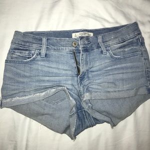 Cute light blue Abercrombie and Fitch shorts